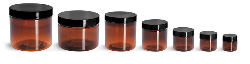 棕色塑料膏霜瓶