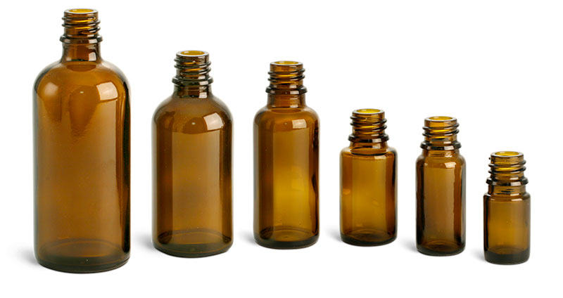 棕色精油瓶